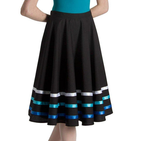 R.A.D. Character Skirt (Child) bottoms Bloch Blue Small 