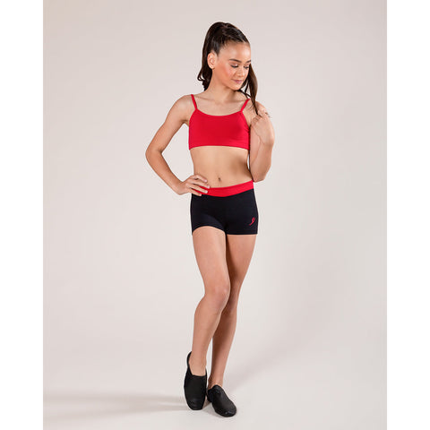 Lydia Contrast Short (Child) bottoms Energetiks Red Large 